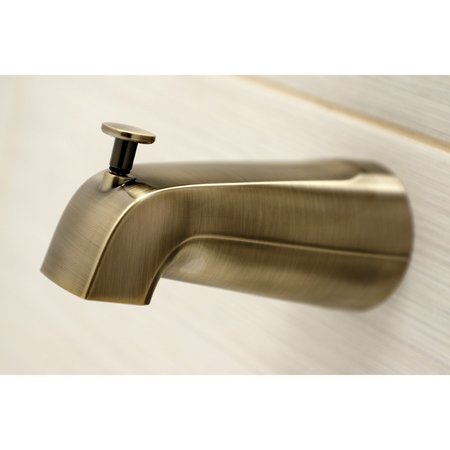 Kingston Brass KB243ACLAB Two-Handle Tub and Shower Faucet, Antique Brass KB243ACLAB